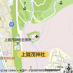 上賀茂神社周辺の地図