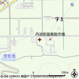 三菱農機販売株式会社篠山営業所周辺の地図