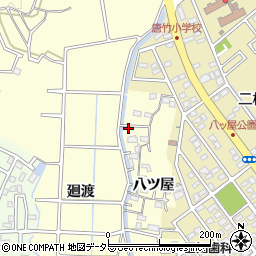 愛知県豊明市間米町八ツ屋614周辺の地図