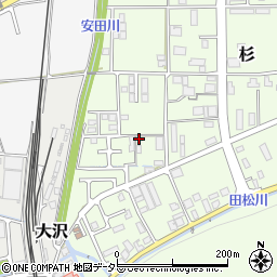 兵庫県丹波篠山市杉82周辺の地図