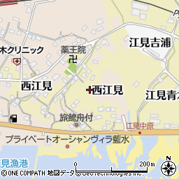 千葉県鴨川市江見青木55周辺の地図