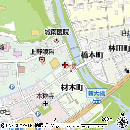 生長の家津山道場周辺の地図