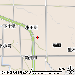 京都府亀岡市馬路町小田所周辺の地図