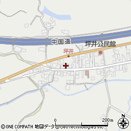 岡山県津山市坪井下1733周辺の地図