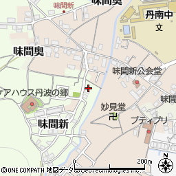 兵庫県丹波篠山市味間南604周辺の地図