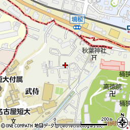 愛知県豊明市栄町武侍4-3周辺の地図
