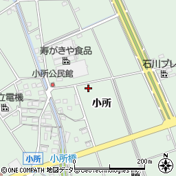 愛知県豊明市沓掛町小所224周辺の地図
