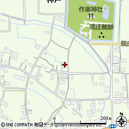 岡山県津山市神戸645周辺の地図