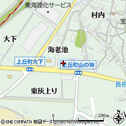 ユニーオイル株式会社　豊田上丘ＳＳ周辺の地図