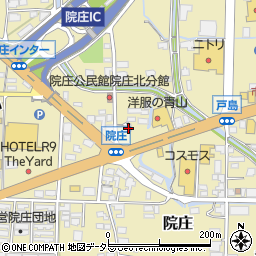 岡山県津山市院庄1002周辺の地図