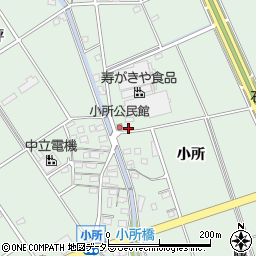 愛知県豊明市沓掛町小所195周辺の地図