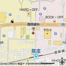 岡山県津山市院庄916周辺の地図