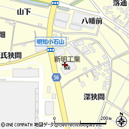 株式会社安江商会　高岡営業所周辺の地図