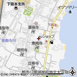 滋賀県大津市下阪本3丁目5周辺の地図