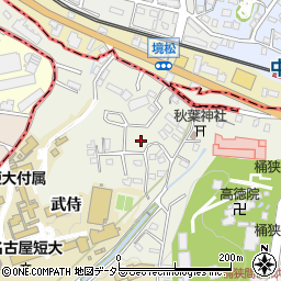愛知県豊明市栄町武侍4周辺の地図