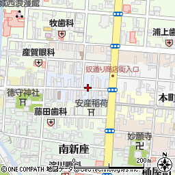 岡山県津山市坪井町周辺の地図