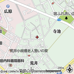 愛知県豊明市沓掛町寺池51周辺の地図