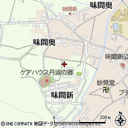 兵庫県丹波篠山市味間南585周辺の地図