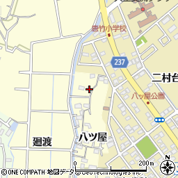 愛知県豊明市間米町八ツ屋578周辺の地図