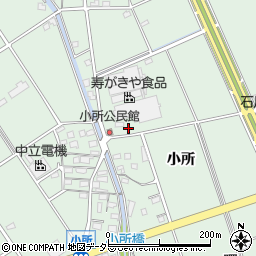 愛知県豊明市沓掛町小所192周辺の地図