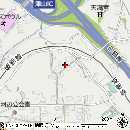 岡山県津山市河辺1367周辺の地図