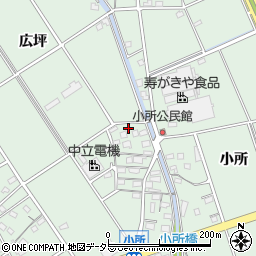 愛知県豊明市沓掛町小所9周辺の地図