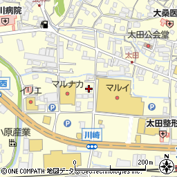 津山信用金庫東支店周辺の地図