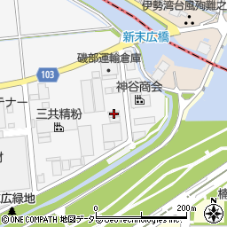 桜運輸周辺の地図