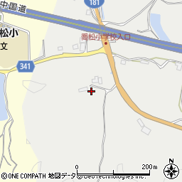 岡山県津山市坪井下1342周辺の地図