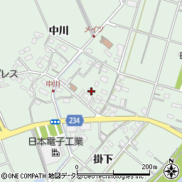 愛知県豊明市沓掛町中川212-5周辺の地図