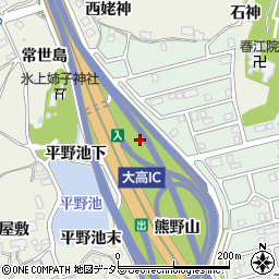 愛知県名古屋市緑区大高町平野周辺の地図