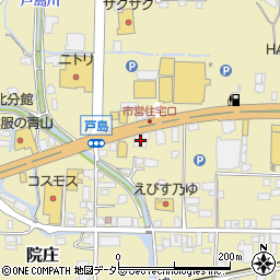 コメダ珈琲店津山院庄店周辺の地図