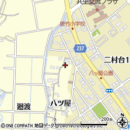 愛知県豊明市間米町八ツ屋583周辺の地図