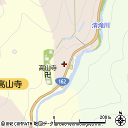 高雄観光駐車場トイレ周辺の地図