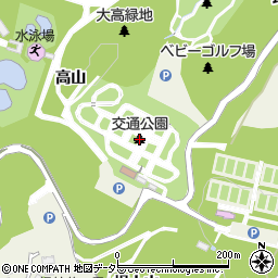交通公園周辺の地図