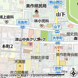 二階町ビル周辺の地図