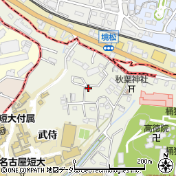愛知県豊明市栄町武侍12周辺の地図