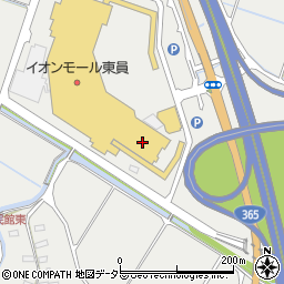 ｉｋｋａ　イオンモール東員店周辺の地図
