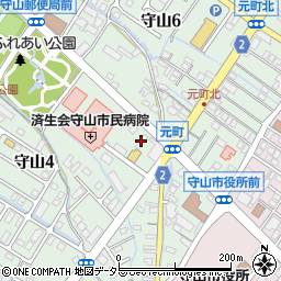 株式会社竹仁興産　守山店周辺の地図
