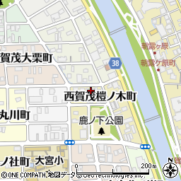 京都府京都市北区西賀茂榿ノ木町2周辺の地図