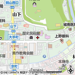 鶴山公園さくら開花情報周辺の地図