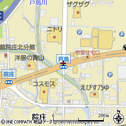 戸島周辺の地図