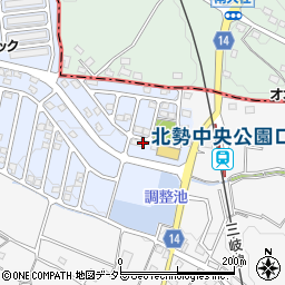 岡本測量設計株式会社　四日市営業所周辺の地図