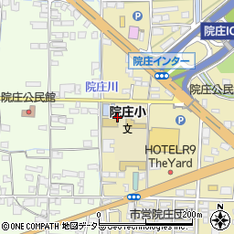 岡山県津山市院庄1041周辺の地図