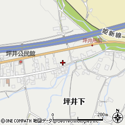 岡山県津山市坪井下1780周辺の地図