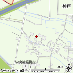 岡山県津山市神戸814周辺の地図
