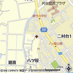 愛知県豊明市間米町八ツ屋564周辺の地図