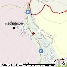 京都府京都市北区上賀茂狭間町3周辺の地図