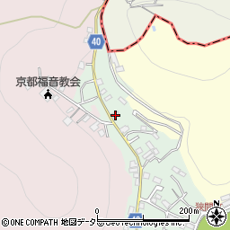 京都府京都市北区上賀茂狭間町3周辺の地図