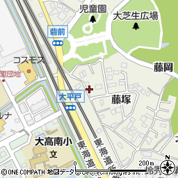 愛知県名古屋市緑区大高町藤塚40周辺の地図